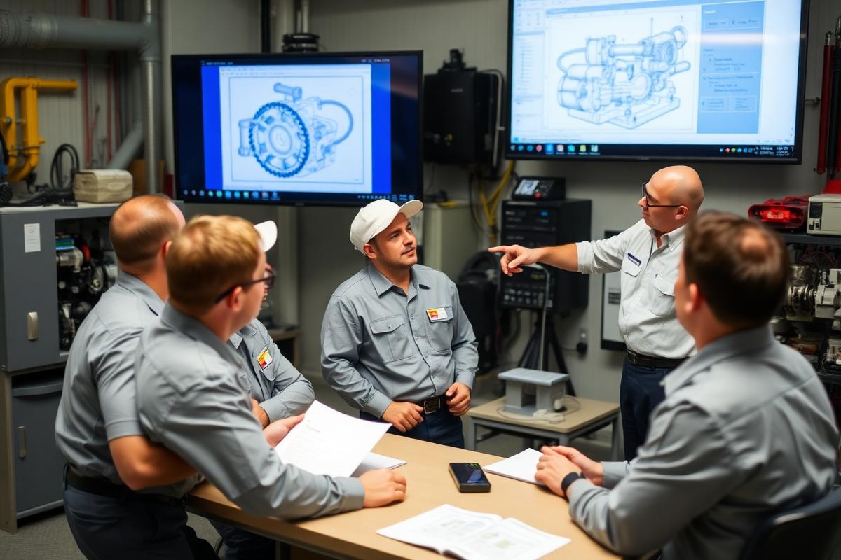 Treinamento técnico industrial